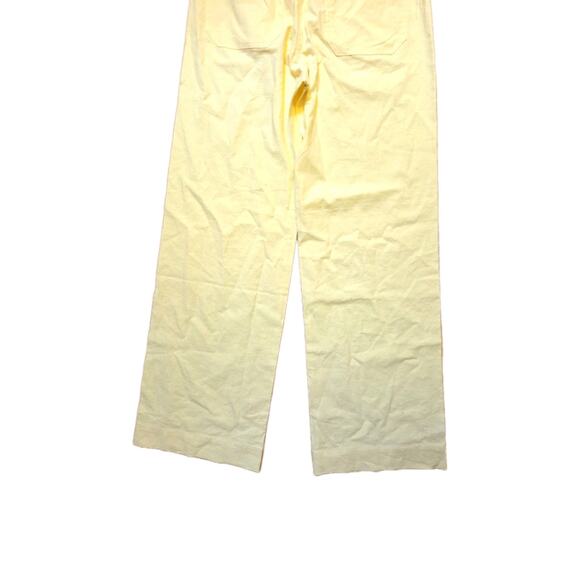 The Colette Beachy Linen Full-Length Wide-Leg Pants by Maeve 26 Nwts - Picture 10 of 10